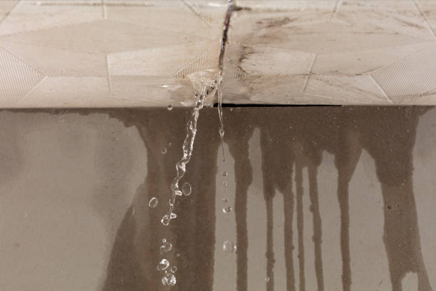 Professional Burst Pipe Cleanup technician working in Riverside, RI